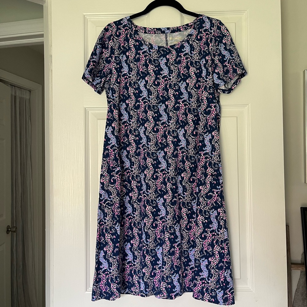 Lilly Pulitzer TShirt dress w pockets